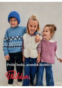 Prospectus Phildar distributeur Thoiry : Petits looks, grandes histoires