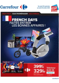 Prospectus Carrefour CAHORS : FRENCH DAYS FAITES ENTRER LES BONNES AFFAIRES !