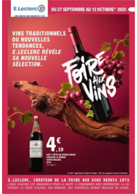Prospectus E.Leclerc Rosny Sous Bois : FOIRE AUX VINS - MIXTE