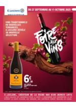 Prospectus E.Leclerc : FOIRE AUX VINS
