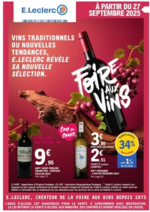 Prospectus E.Leclerc : FOIRE AUX VINS - MIXTE
