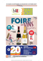 Promos et remises  : Catalogue Bi1