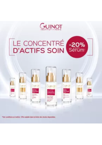 Prospectus Guinot PARIS : Offre exclusive sur votre Sérum