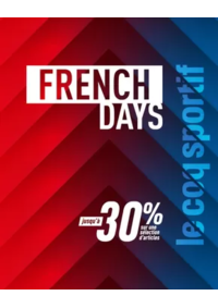 Prospectus Le Coq Sportif Ile-St-Denis : French days