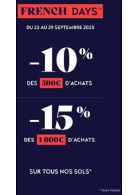 Prospectus Saint Maclou Tarbes Ibos : French days