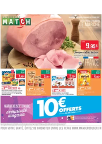 Prospectus Supermarchés Match Auberchicourt : C'EST TOUS LES JOURS LE MARCHÉ