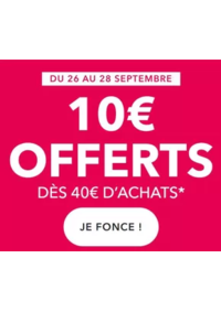 Prospectus Grain de Malice Mont-Saint-Martin : Ce week-end seulement : 10€ offerts dès 40€ d'achats sur tout !
