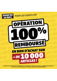 Prospectus Gifi Dieppe - Saint-Aubin-sur-Scie : 100% remboursé en bon d'achat pour nos VIP !