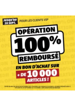 Prospectus Gifi : 100% remboursé en bon d'achat pour nos VIP !