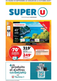 Prospectus Super U ST BRICE EN COGLES : Catalogue SUPER U