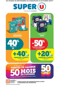 Prospectus Super U STE GENEVIÈVE : Quinzaine Commerçante