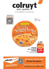 Prospectus Colruyt PONTARLIER : Prix-qualité