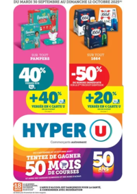 Prospectus Hyper U COMBOURG : Quinzaine Commerçante