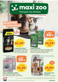 Prospectus Maxi zoo Besançon : Maxi Zoo, des promos toutes douces
