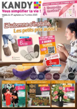 Prospectus KANDY : L'automne s'installe, les petits prix aussi !