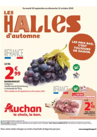 Prospectus Auchan OSNY : LES HALLES d'automne