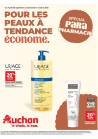 Prospectus Auchan OSNY : Pour les peaux à tendance économe