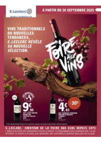 Prospectus E.Leclerc ETAMPES : FOIRE AUX VINS - MIXTE