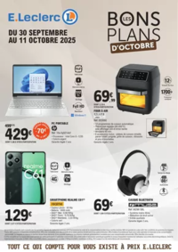 Prospectus E.Leclerc ROMILLY SUR SEINE : BONS PLANS OCTOBRE
