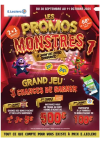 Prospectus E.Leclerc MARENNES : PROMOS MONSTRES 1