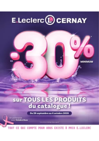 Prospectus E.Leclerc CERNAY : EVENEMENT MAGASIN S40