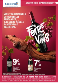 Prospectus E.Leclerc FERNEY VOLTAIRE : FOIRE AUX VINS - MIXTE