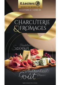 Prospectus E.Leclerc BLAYE : FOIRE AUX FROMAGES & CHARCUTERIE