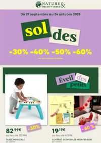Prospectus Nature & Découvertes ORGEVAL : Soldes