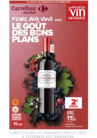 Prospectus Carrefour Drive BESANCON : LA FOIRE AUX VINS, LE GOÛT DES BONS PLANS