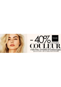 Prospectus Passage Bleu NANCY : -40% sur toute la COULEUR mèches, ombrés et balayages