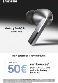 Prospectus LDLC Lyon : Jusqu'à 50€ remboursés avec Samsung