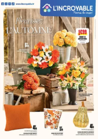 Prospectus L'incroyable SAINT-MAXIMIN : Fleurissez l'automne