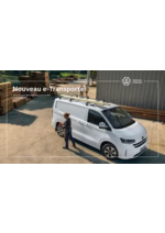 Prospectus Volkswagen : Nouveau e-Transporter