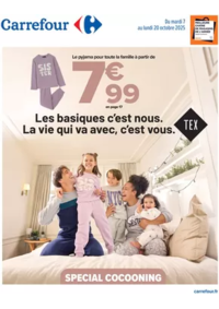 Prospectus Carrefour Drive MOREUIL : TEXTILE COCOONING