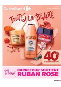 Prospectus Carrefour Drive DISTRE : TOUTES EN BEAUTÉ