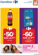 Prospectus Carrefour Drive : CARREFOUR SOUTIENT RUBAN ROSE