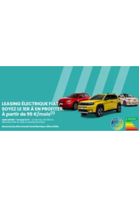Prospectus Fiat BRUAY-LA-BUISSIERE : À partir de 95 € / mois (1) SANS APPORT, 1er loyer à 0 €.