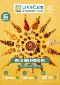 Prospectus La Vie Claire Paris 20 rue de l'Eglise : Octobre 2025