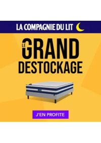 Prospectus La Compagnie du Lit Rezé : Jusqu’au 7 octobre, profitez de prix réduits sur les plus grandes marques de literie.