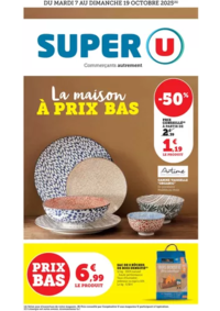 Prospectus Super U ST REMY DE SILLE : Spécial Maison