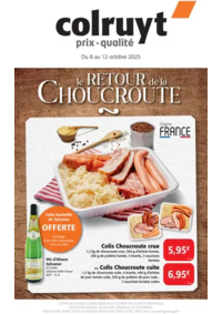 Prospectus Colruyt SAINT-AME : Le retour de la choucroute