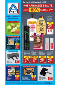 Prospectus Aldi Eysines : Nos arivages beauté