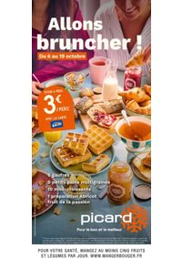 Prospectus Picard SARRAGUEMINES : Allons bruncher !