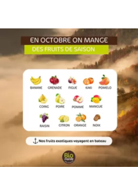 Prospectus Biomonde Saint Rambert d’Albon : Octobre fruits & legumes
