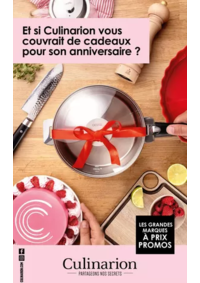 Prospectus Culinarion BORDEAUX : Et si Culinarion vous couvrait de cadeaux pour son anniversaire ?
