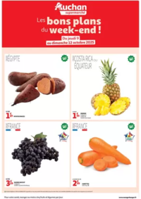 Prospectus Auchan Supermarché Paris 12 Reuilly : Les bons plans du week-end dans votre super !