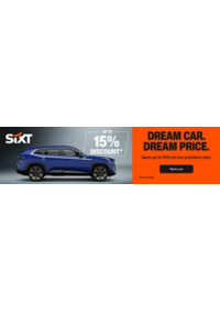 Prospectus Sixt LILLE/MARCQ EN BAROEUL - SIXT SAS : Up to 15% discount