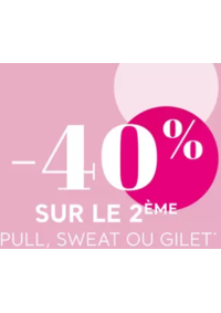 Prospectus Jennyfer EPINAL : -40% sur le 2ème pull, sweat ou gilet femme