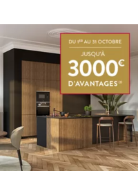 Prospectus Cuisine Plus : JUSQU'À 3000€ D'AVANTAGES !