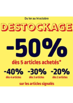 Prospectus Kiabi : -50% dès 5 articles